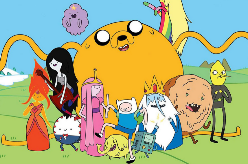 Adventure Time art style example