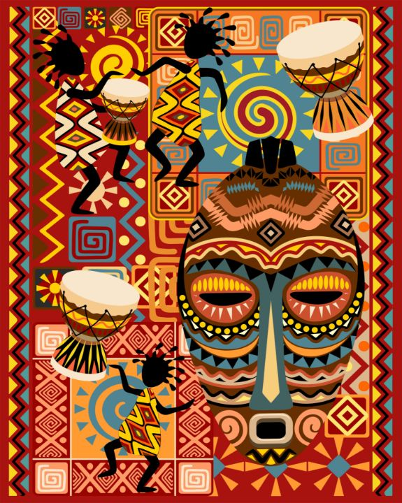 African Tribal Art art style example