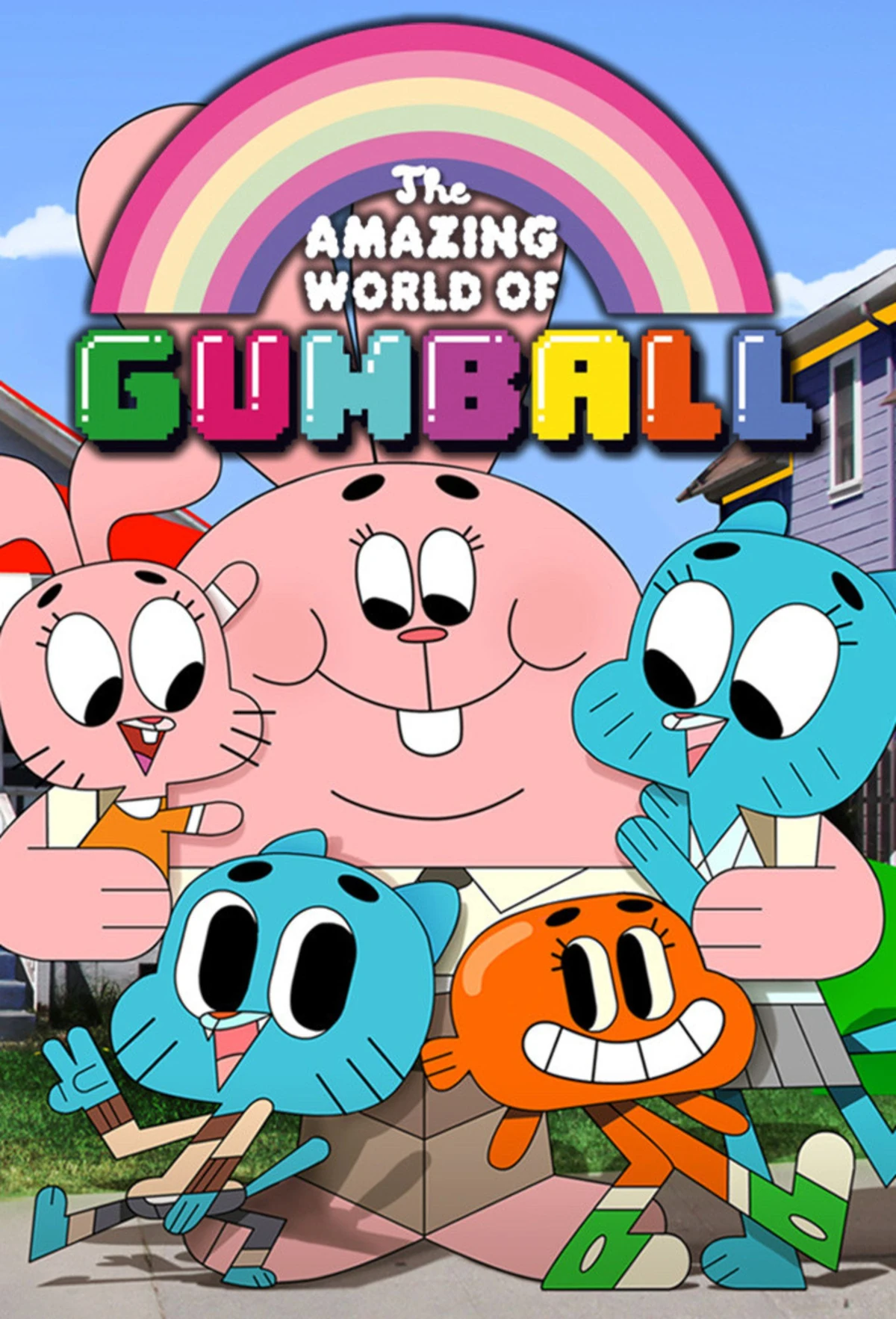 Amazing World Of Gumball Art Style art style example