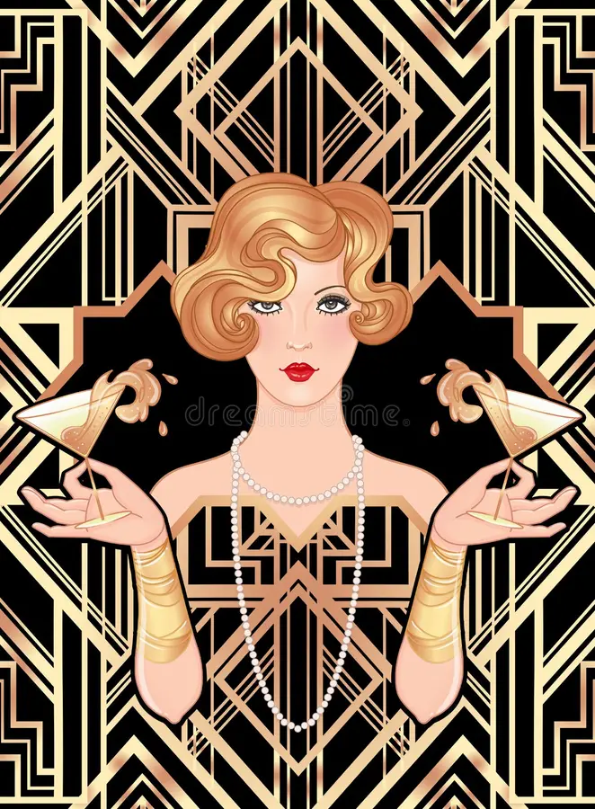 Art Deco art style example