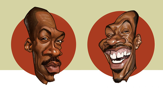 Caricature art style example