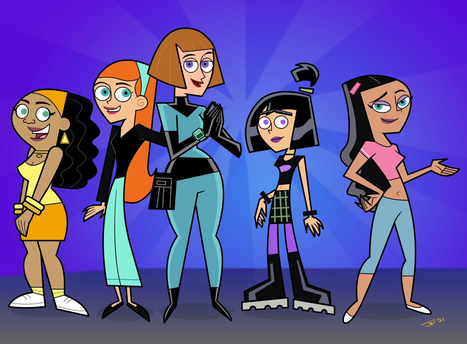 Danny Phantom Art Style art style example