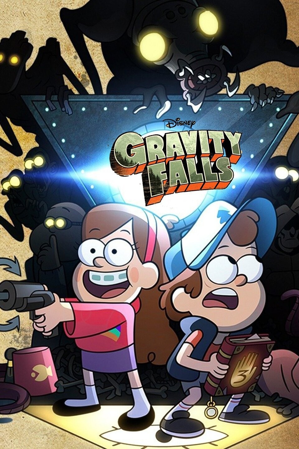 Gravity Falls Art Style art style example