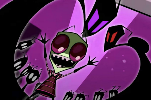 Invader Zim Art Style art style example