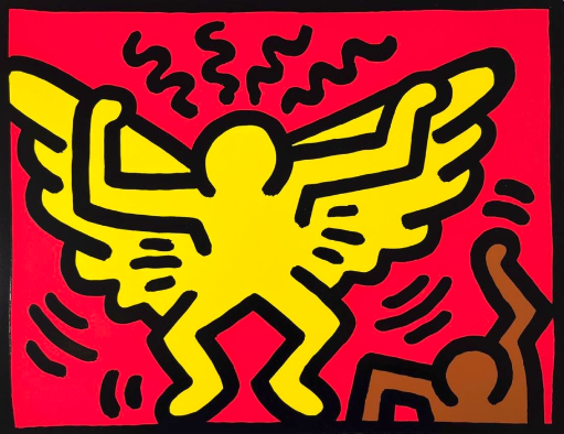 Keith Haring Style art style example