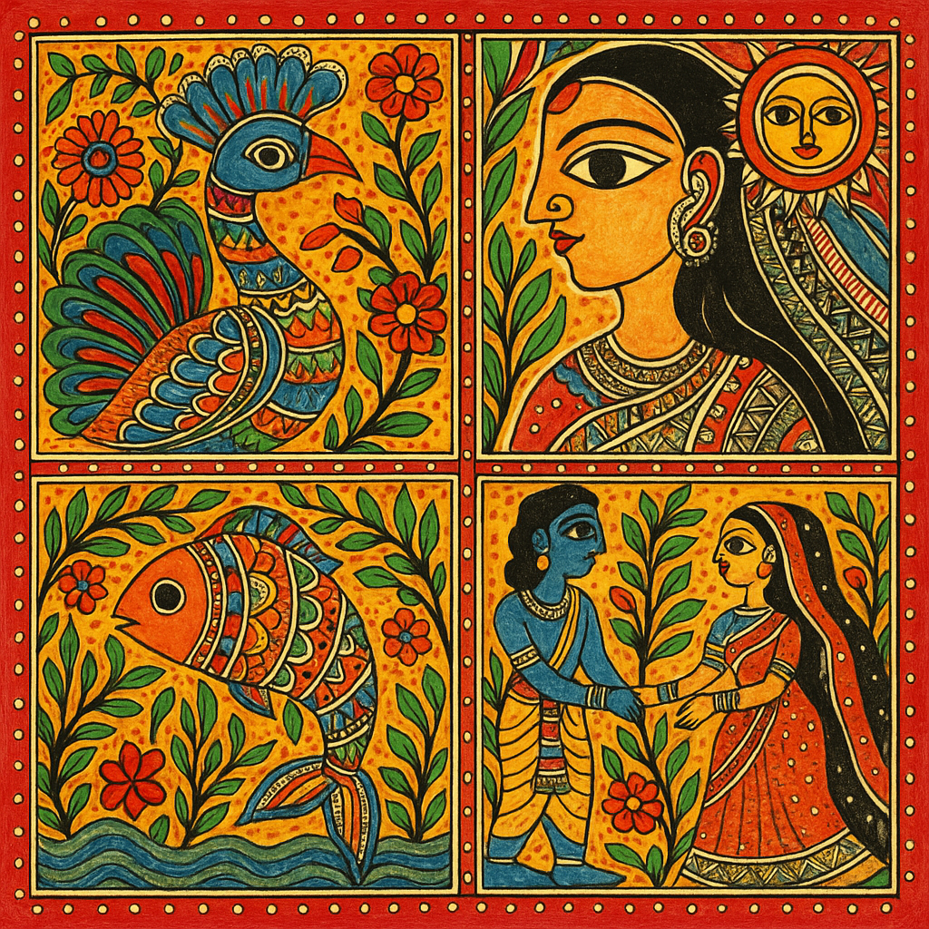 Madhubani Art art style example
