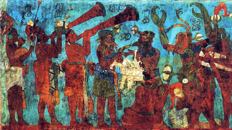 Mayan Art art style example