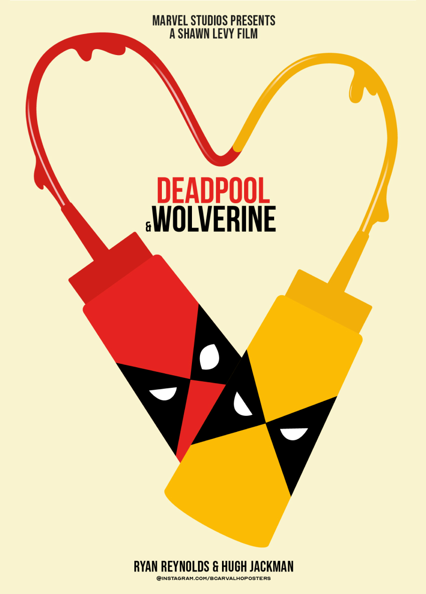 Minimalist Movie Poster art style example
