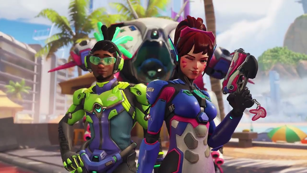 Overwatch 3D Art Style art style example