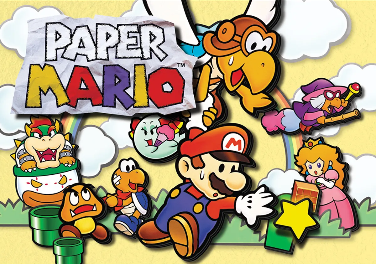 Paper Mario Art Style art style example