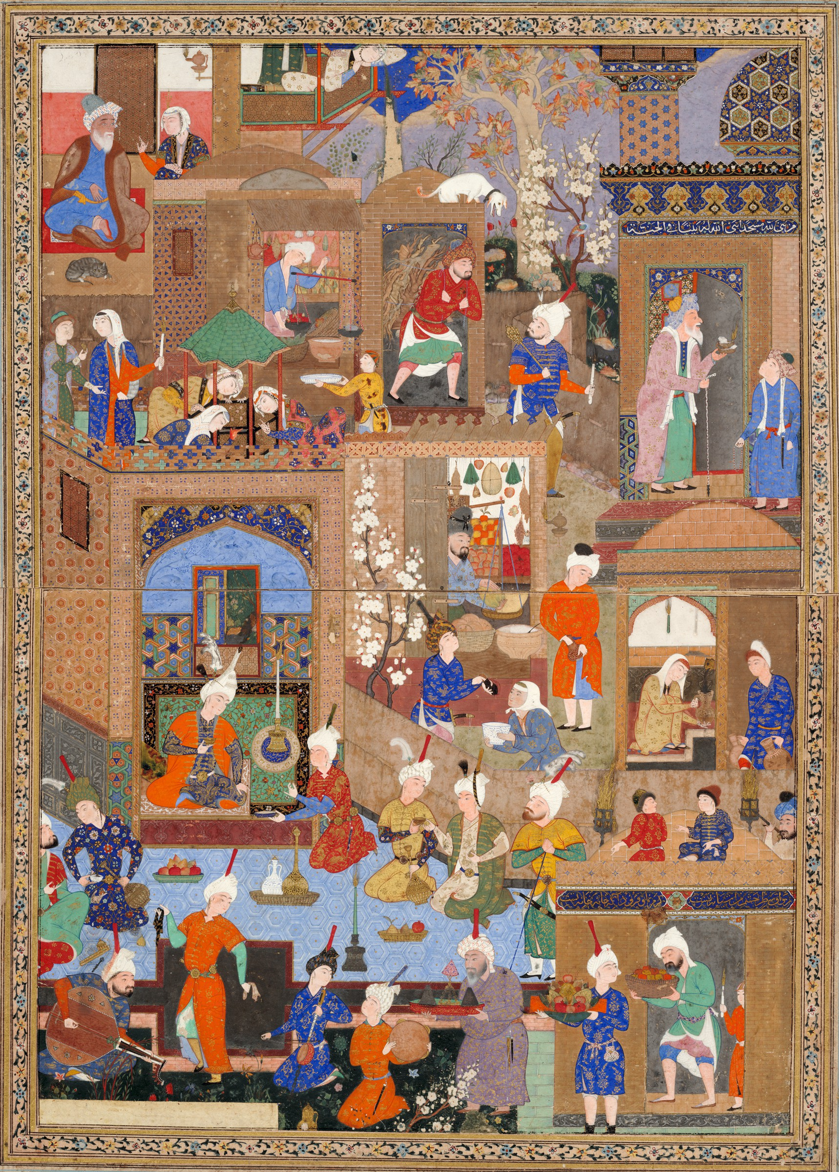 Persian Miniature Art art style example
