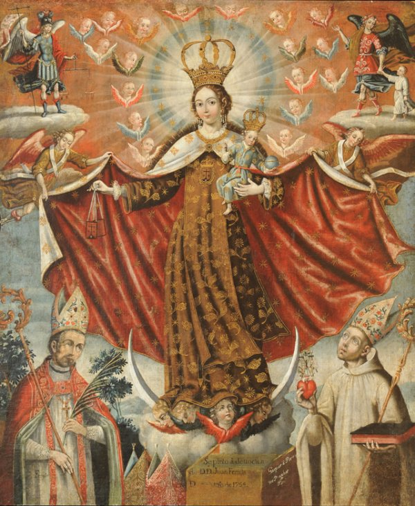 Religious Colonial Art Spanish Era art style example