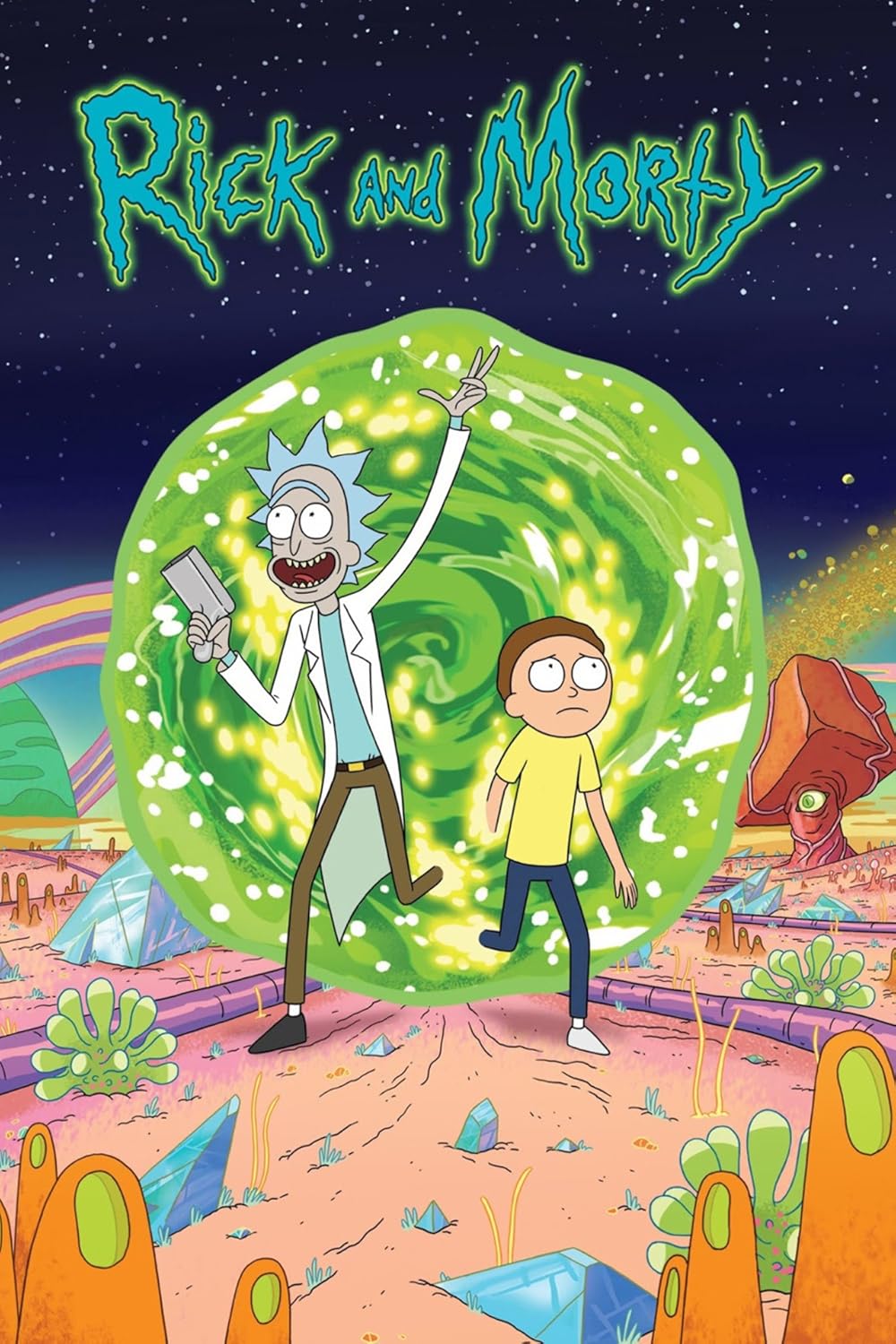 Rick And Morty art style example