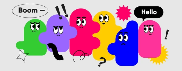 Rounded Blob Character Art Style art style example