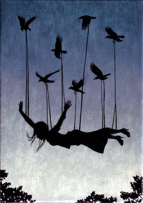 Silhouette Art art style example