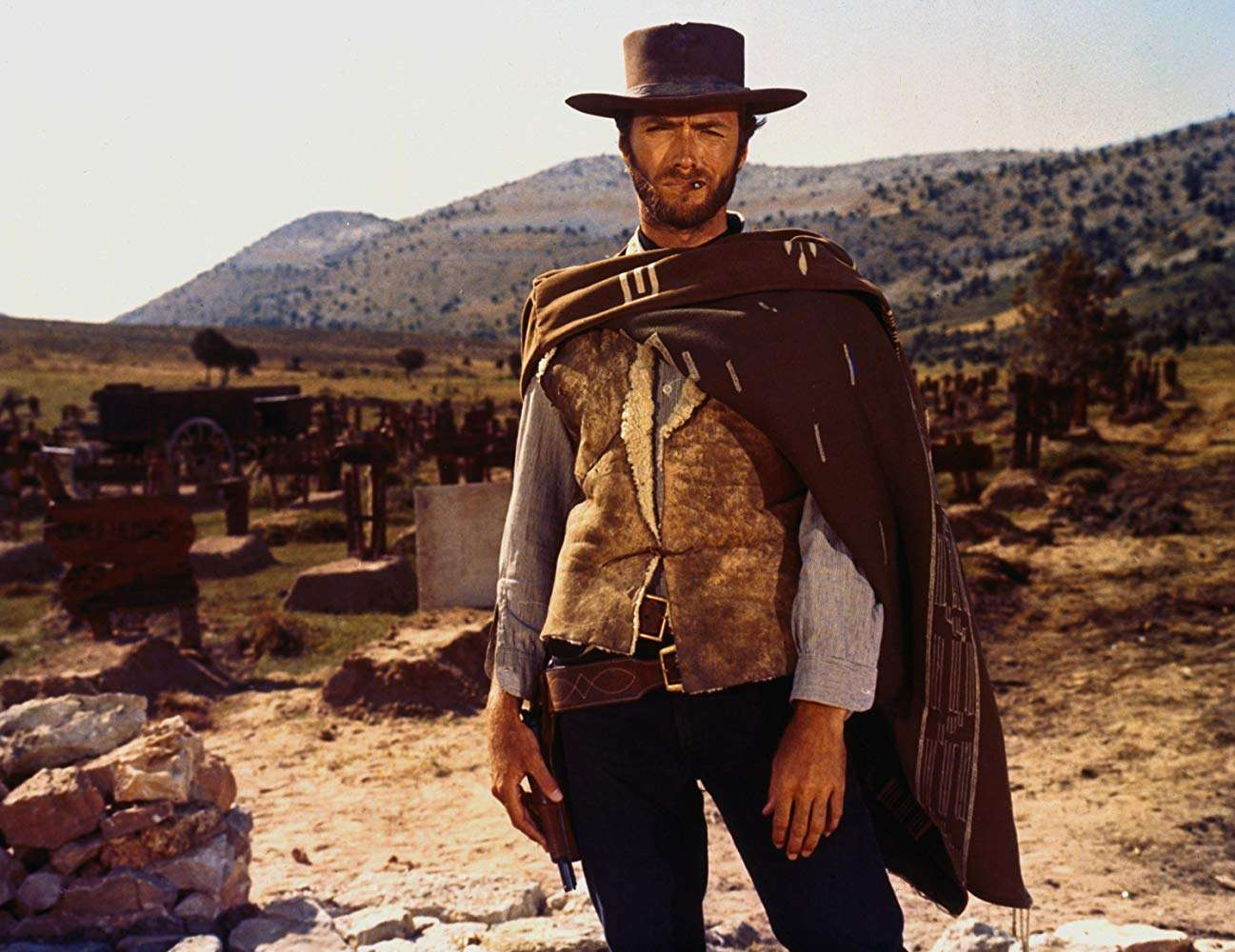Spaghetti Western art style example