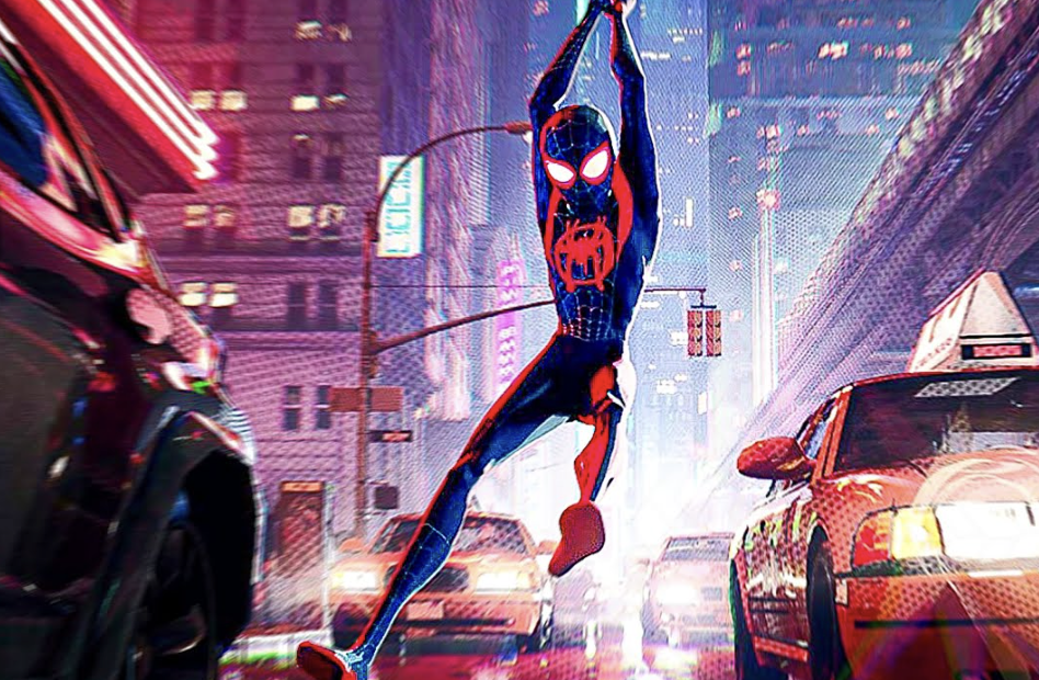 Spiderverse art style example