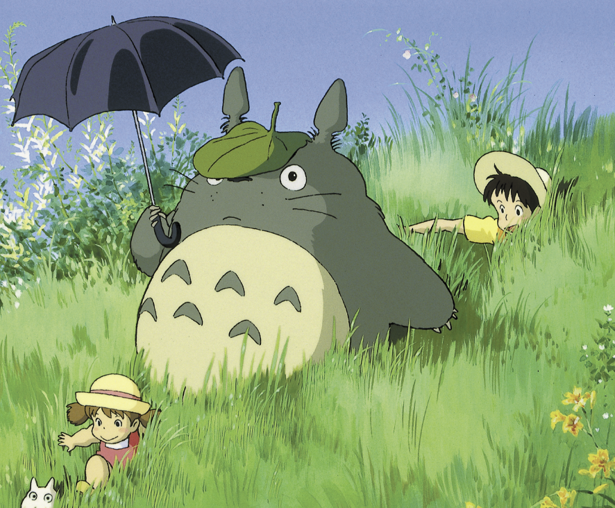 Studio Ghibli art style example
